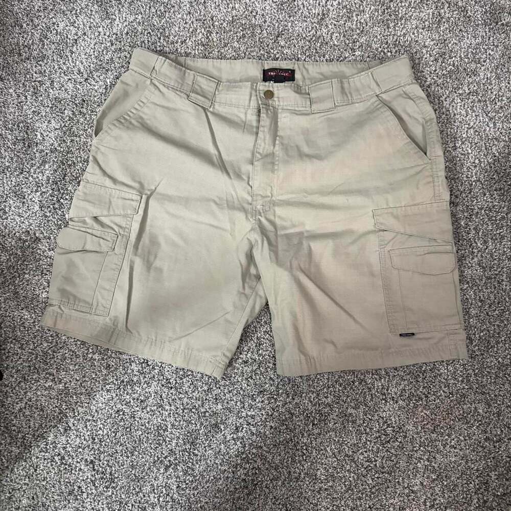 Tru-Spec Tactical Ripstop Cargo Shorts Tan Size 40